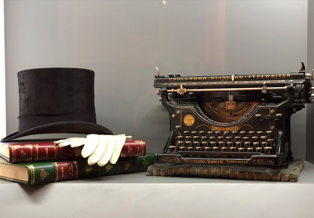 Máquina de escribir de la exposición de Azorín en Murcia